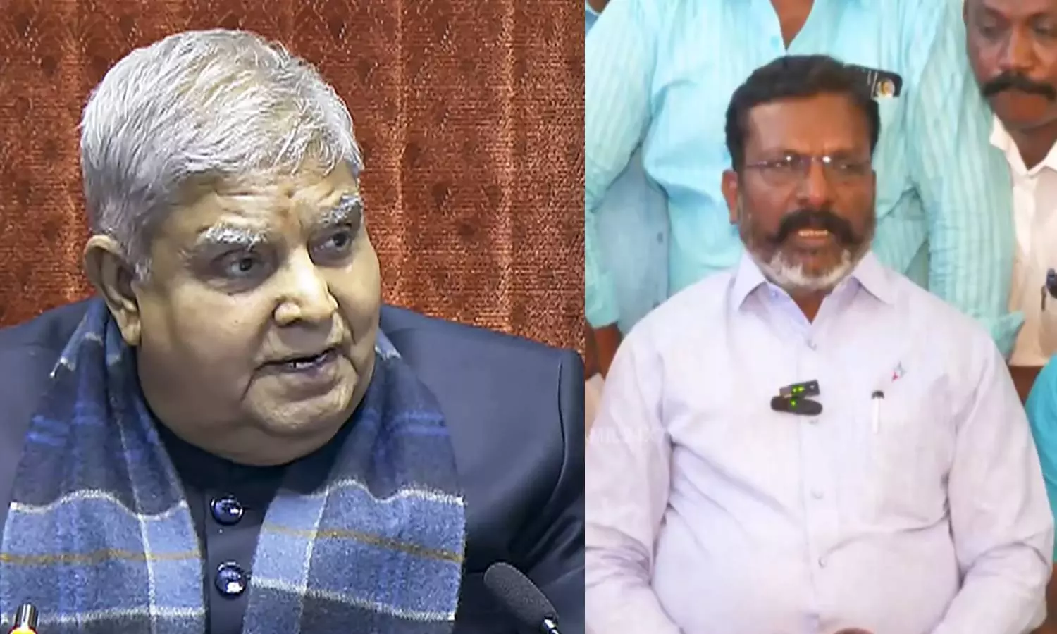 ஜெகதீப் தன்கர் வீட்டுக்காவலில் வைக்கப்பட்டுள்ளார் - திருமாவளவன் பரபரப்பு குற்றச்சாட்டு