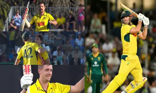 AUS Vs SA ODI: 3 வீரர்கள் அதிரடி சதம்... 431 ரன்கள் குவித்து ஆஸ்திரேலியா சாதனை