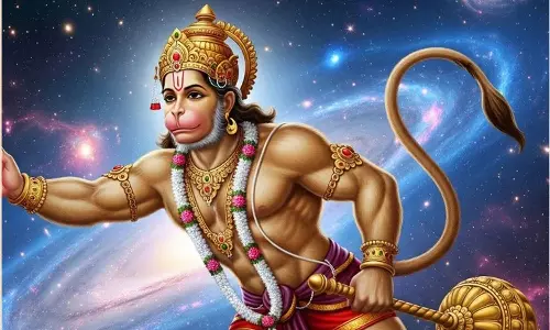 உலகின் முதல் விண்வெளி வீரர் அனுமனே: பா.ஜ.க. எம்.பி. அனுராக் தாக்கூர்