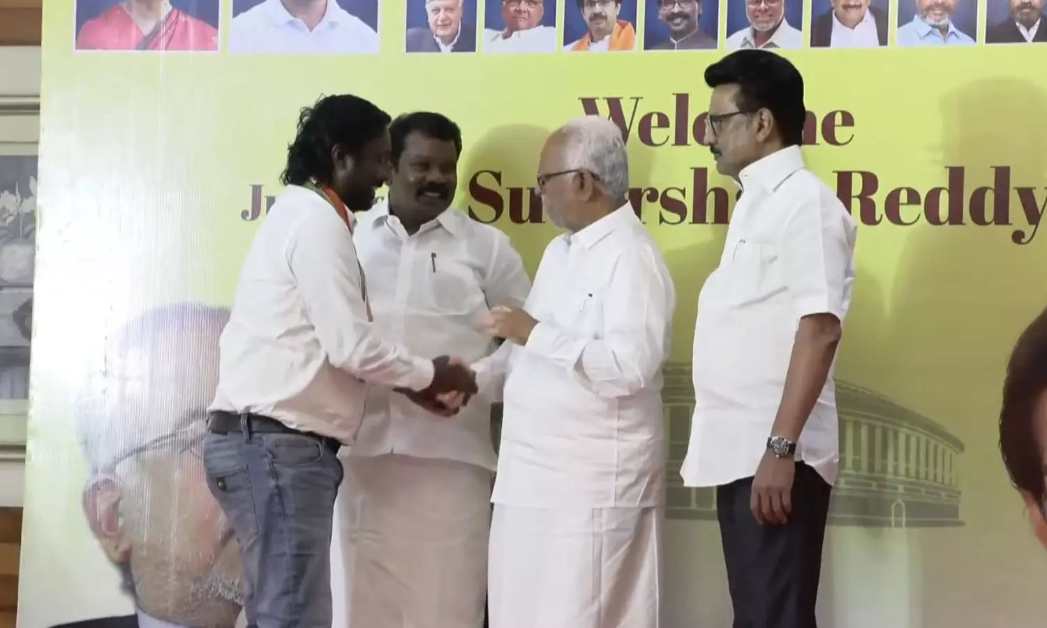 துணை ஜனாதிபதி வேட்பாளர் சுதர்சன் ரெட்டிக்கு கன்னியாகுமரி எம்.பி. விஜய் வசந்த் வாழ்த்து