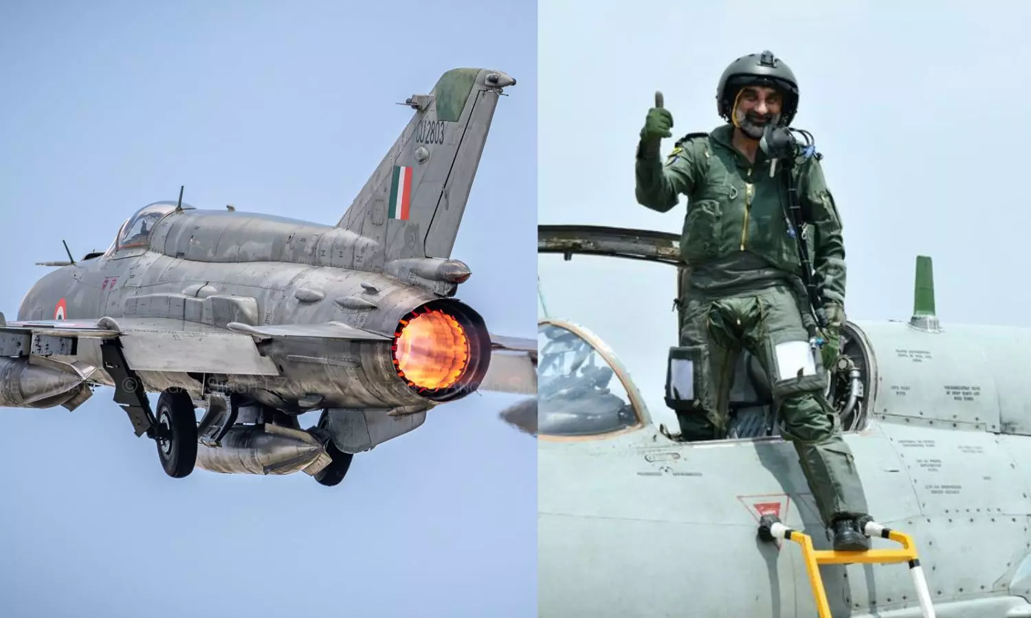 62 ஆண்டுகால சேவை.. விடைபெறுகிறது MiG-21 போர் விமானம்.. பிரியாவிடை கொடுக்கும் விமானப்படை! 62 ஆண்டுகால சேவை.. விடைபெறுகிறது MiG-21 போர் விமானம்.. பிரியாவிடை கொடுக்கும் விமானப்படை!