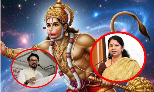 விண்வெளிக்கு முதலில் சென்றவர் அனுமன் தான் என்று கூறிய பாஜக எம்.பி. - கனிமொழி கண்டனம்