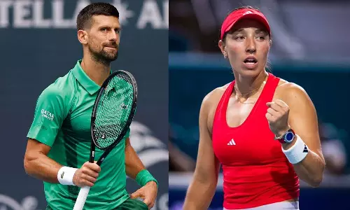 அமெரிக்க ஓபன் டென்னிஸ்: முதல் சுற்றில் ஜோகோவிச்- ஜெசிகா பெகுலா வெற்றி