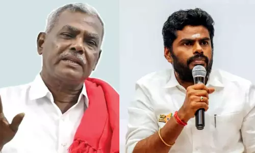 காதல் திருமணம் செய்வோர் பாஜக அலுவலகத்திற்கும் வாருங்கள்: அண்ணாமலை