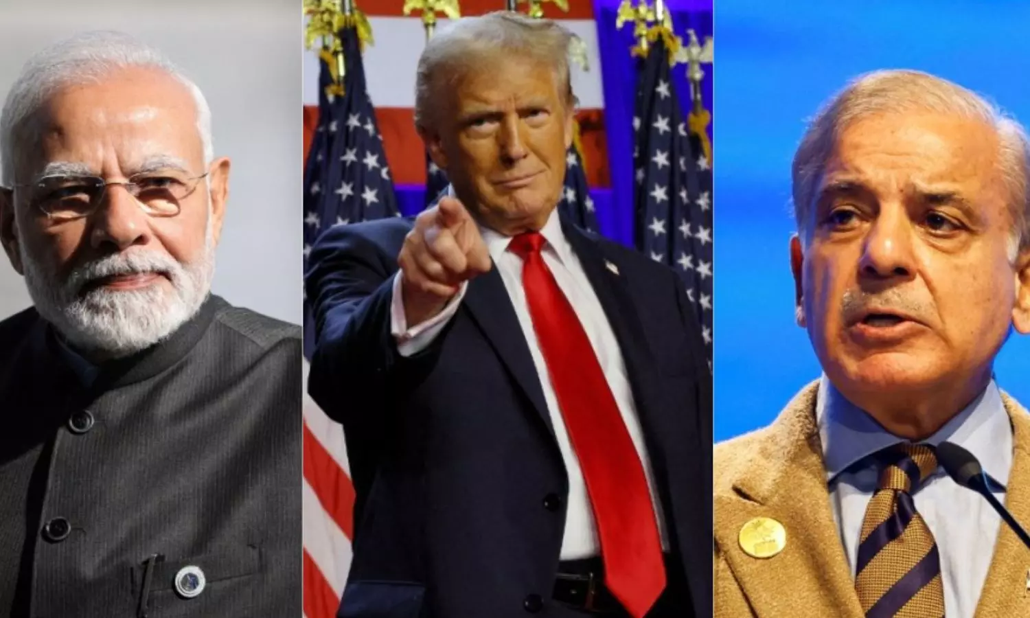 100% வரி விதிப்பேன் என மிரட்டி இந்தியா- பாகிஸ்தான் போரை நிறுத்தினேன் - மீண்டும் டிரம்ப்! 100% வரி விதிப்பேன் என மிரட்டி இந்தியா- பாகிஸ்தான் போரை நிறுத்தினேன் - மீண்டும் டிரம்ப்!