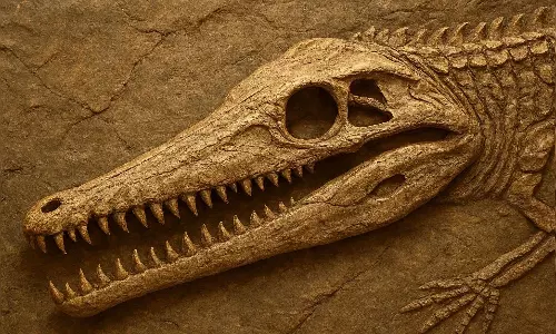 201 மில்லியன் ஆண்டுகளுக்கு முன்.. டைனோசர்களை விட பழமையான உயிரினத்தின் புதைபடிவம் கண்டுபிடிப்பு!