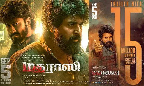 15 மில்லியன் பார்வைகளை கடந்த மதராஸி டிரெய்லர்