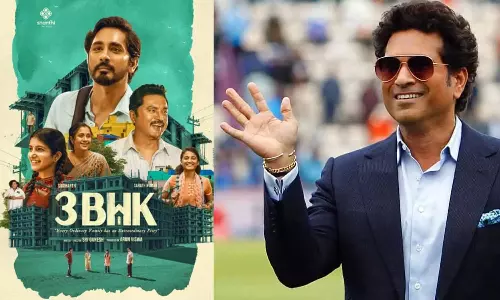 3 BHK படம் பார்த்து ரசித்த சச்சின் - இயக்குநர் ஸ்ரீ கணேஷ் நெகிழ்ச்சி பதிவு