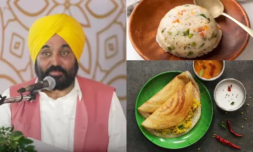 தென்மாநில உணவுகள்தான் தேசிய உணவுகள் போல் எங்கு பார்த்தாலும் கிடைக்கின்றன - பகவந்த் மான்