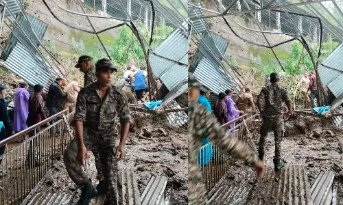 ஜம்மு காஷ்மீருக்கு தொடரும் கனமழை எச்சரிக்கை- நிலச்சரிவில் சிக்கி உயிரிழந்தோர் எண்ணிக்கை 30 ஆக உயர்வு