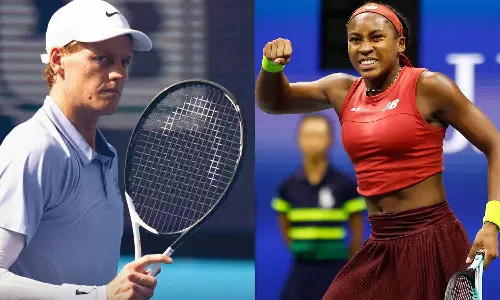 அமெரிக்க ஓபன் டென்னிஸ்: சின்னர், கோகோ காப் 2-வது சுற்றுக்கு தகுதி