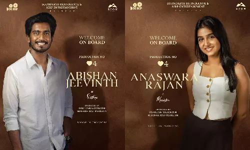 கதாநாயகனாக அறிமுகமாகும் டூரிஸ்ட் ஃபேமிலி இயக்குநர் அபிஷன் ஜீவிந்த்- போஸ்டர்கள் வெளியீடு