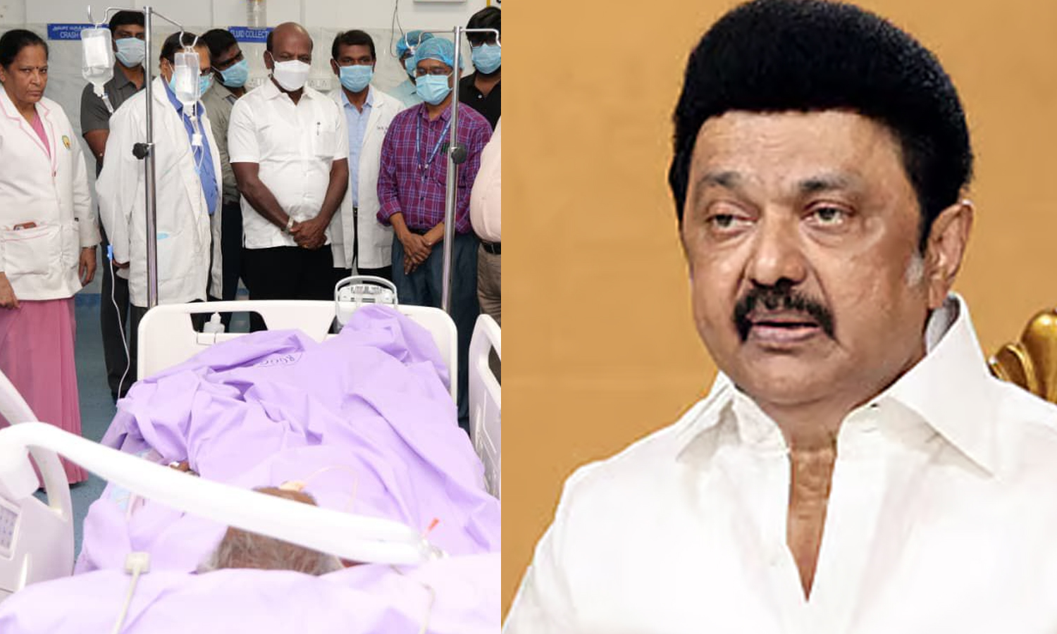 நல்லகண்ணு அய்யா விரைந்து நலம்பெற விழைகிறேன்- முதலமைச்சர் மு.க.ஸ்டாலின்