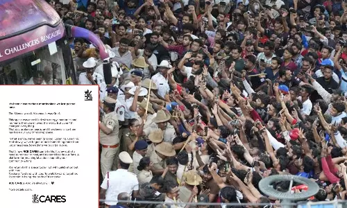 கொண்டாட வரவில்லை... அக்கறையுடன் வந்துள்ளோம்... 3 மாதங்களுக்கு பிறகு மௌனம் கலைத்த RCB