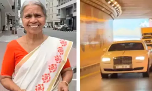 ரோல்ஸ்ராய்ஸ் காரை அசத்தலாக ஓட்டும் 72 வயது இந்திய பெண்- வீடியோ