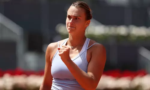 அமெரிக்க ஓபன் டென்னிஸ்: சபலென்கா, சக்காரி 2வது சுற்றில் வெற்றி