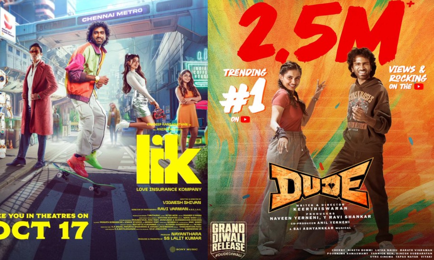 `LIK or DUDE தீபாவளிக்கு எதாவது ஒன்னுதான் ரிலீசாகும்' - பிரதீப் ரங்கநாதன்