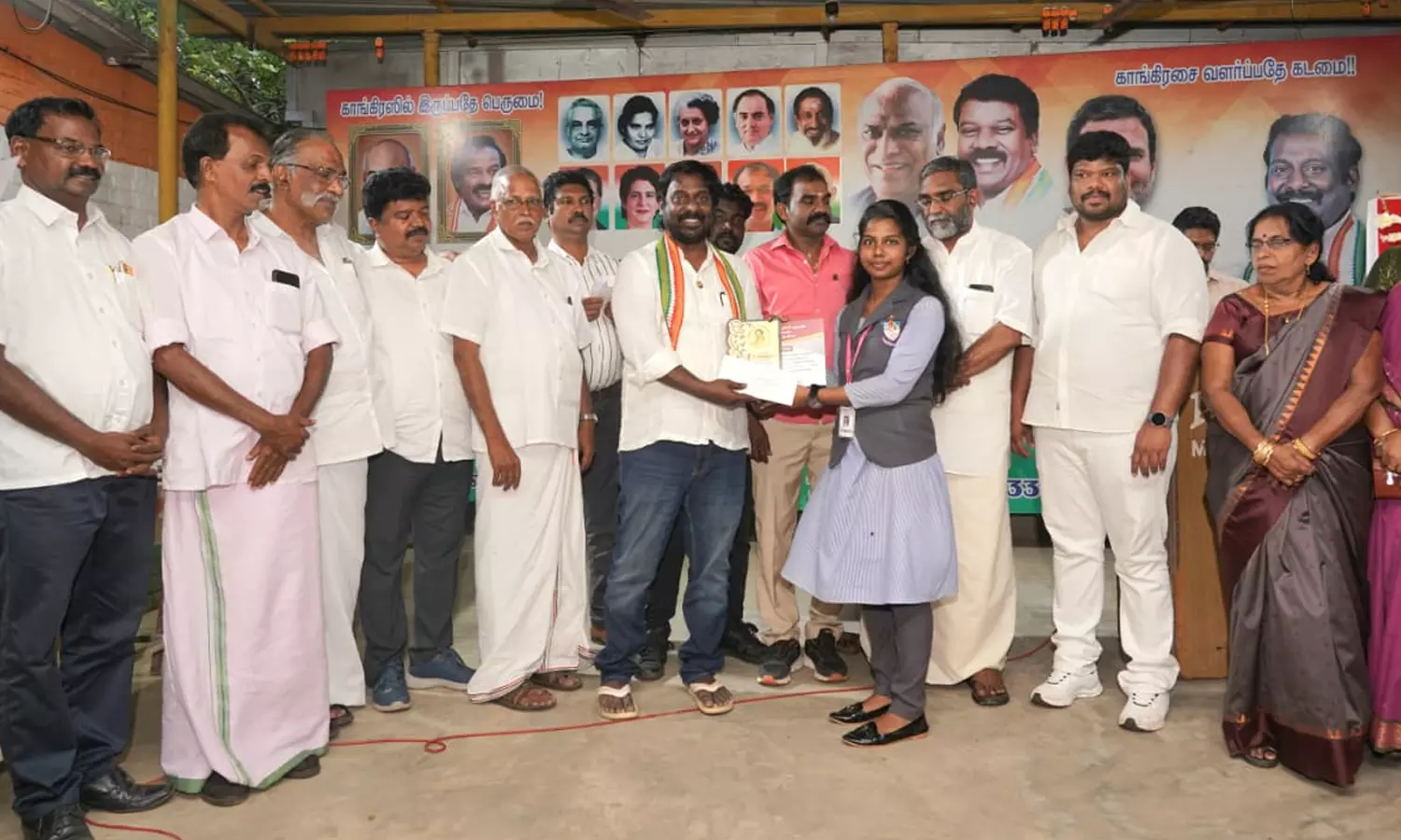 காங்கிரஸ் முன்னாள் எம்.பி எச்.வசந்தகுமாரின் 5ம் ஆண்டு நினைவு நாள் புகழ் வணக்க கூட்டம்