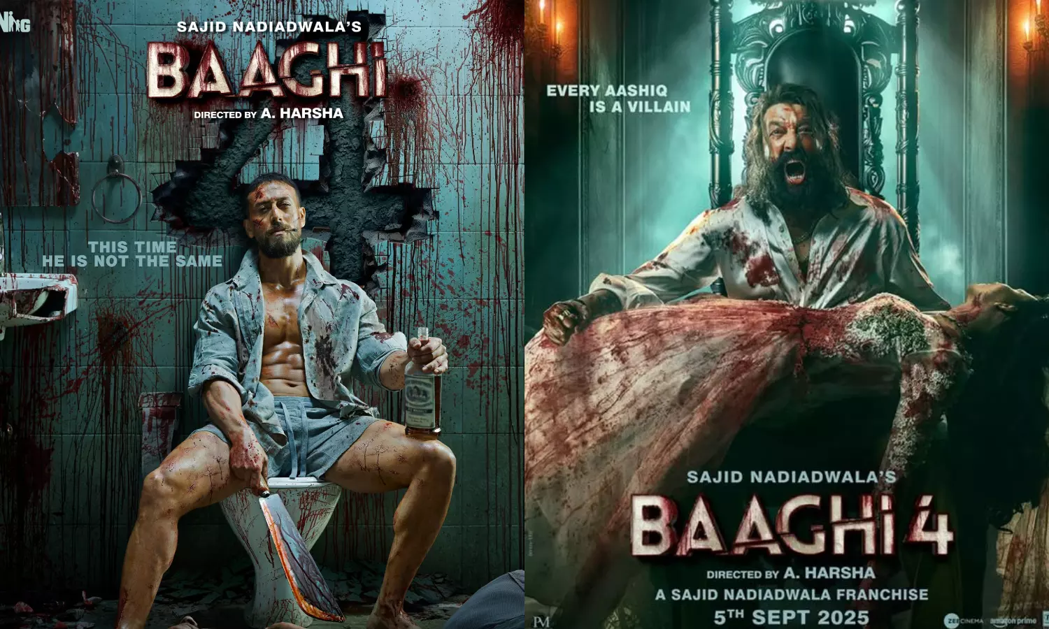 Action Packed Love Story:டைகர் ஷெராப் - சஞ்சய் தத் இணையும் Baaghi 4 டிரெய்லர் வெளியானது! Action Packed Love Story:டைகர் ஷெராப் - சஞ்சய் தத் இணையும் Baaghi 4 டிரெய்லர் வெளியானது!