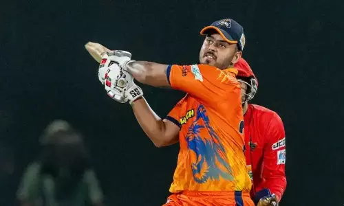 டெல்லி டி20 லீக்கில் நிதிஷ் ராணா ருத்ர தாண்டவம்: 8 பவுண்டரி, 15 சிக்சருடன் 134 ரன்கள் விளாசல்..!