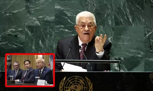 ஐ.நா. சபை பொதுக்கூட்டம்: பாலஸ்தீன அதிபரின் அமெரிக்க விசா ரத்து - காரணம் இதுதான்!