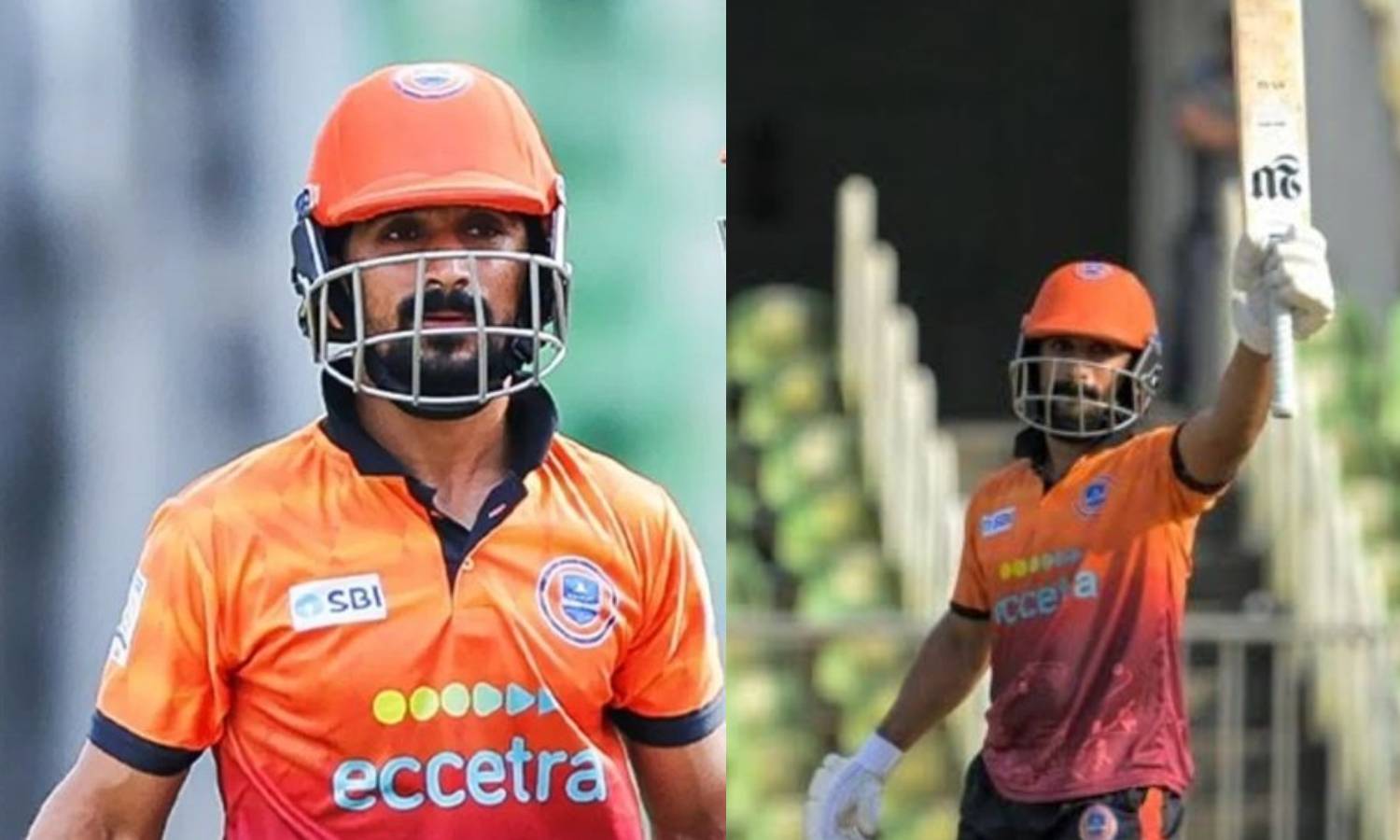 கேரளா கிரிக்கெட் லீக்: ஒரே ஓவரில் 40 ரன்களை விளாசி அசத்திய வீரர் கேரளா கிரிக்கெட் லீக்: ஒரே ஓவரில் 40 ரன்களை விளாசி அசத்திய வீரர்