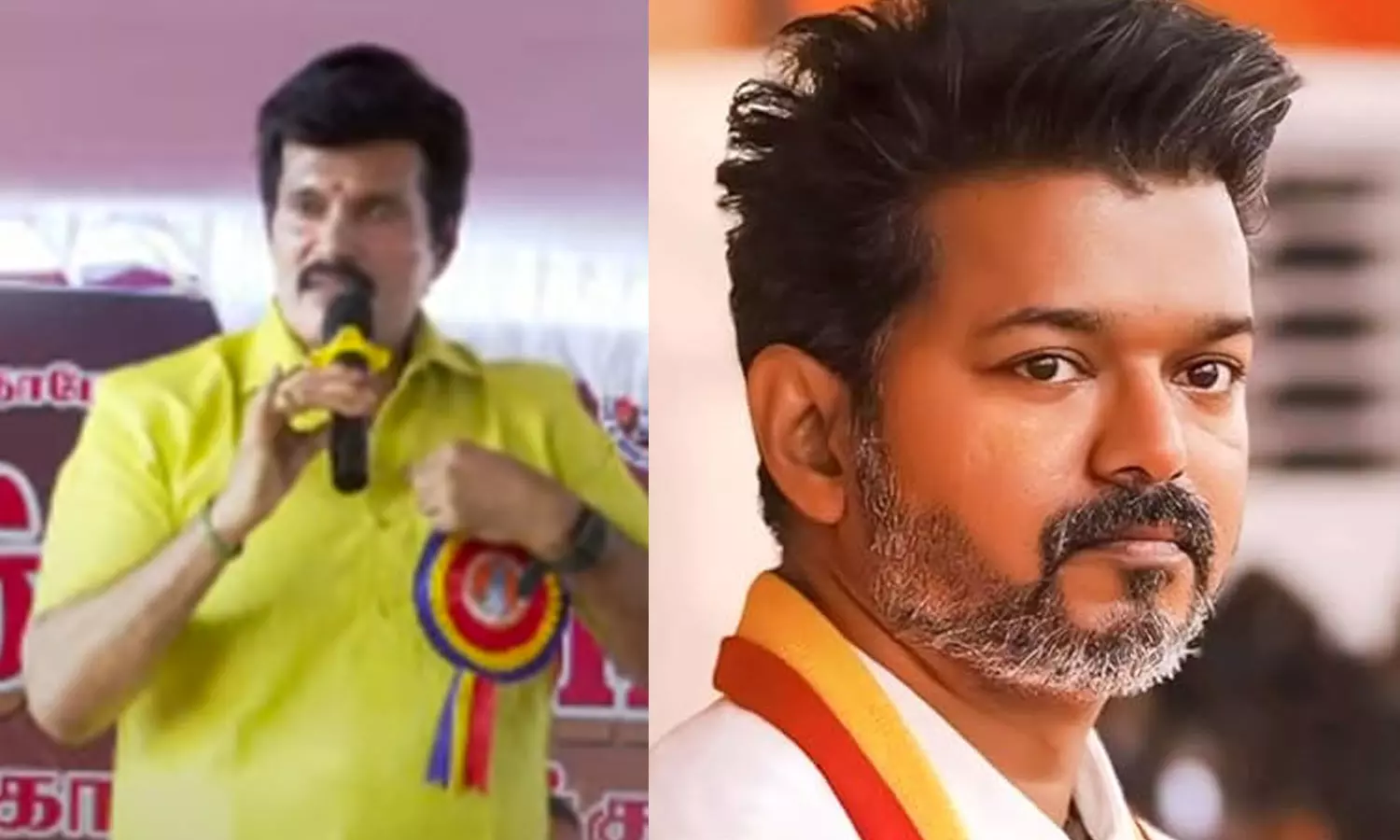 விஜய் முகத்தில் ஓங்கி குத்த வேண்டும்: நடிகர் ரஞ்சித் மீது த.வெ.க.வினர் போலீசில் புகார்