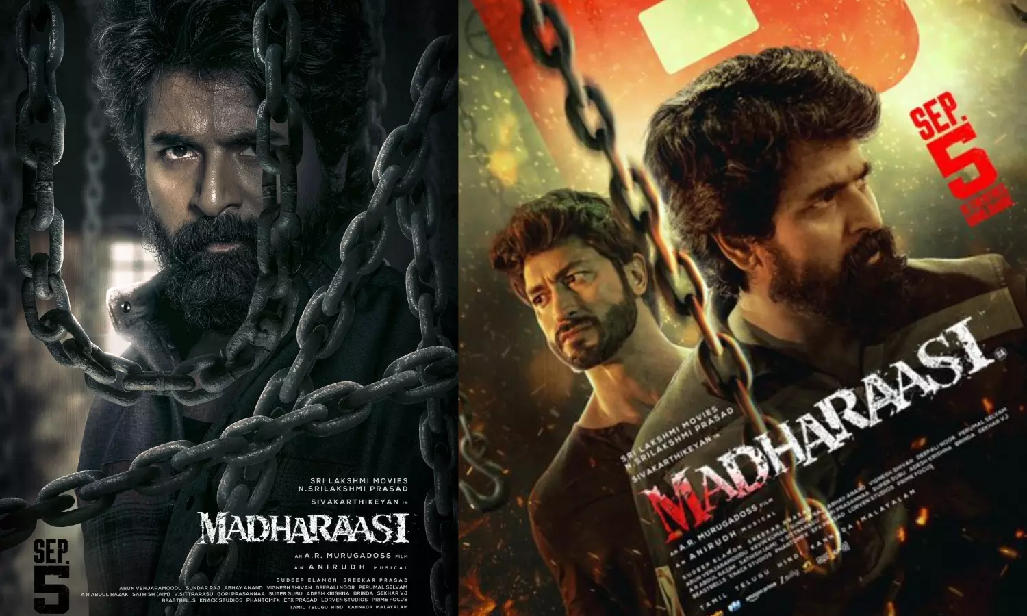 `மதராஸி படத்தின் டிக்கெட் முன்பதிவு இன்று முதல் தொடக்கம்!