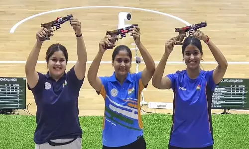 ஆசிய துப்பாக்கிச்சுடுதல் போட்டி: 50 தங்க பதக்கங்களை வென்று வரலாறு படைத்தது இந்தியா