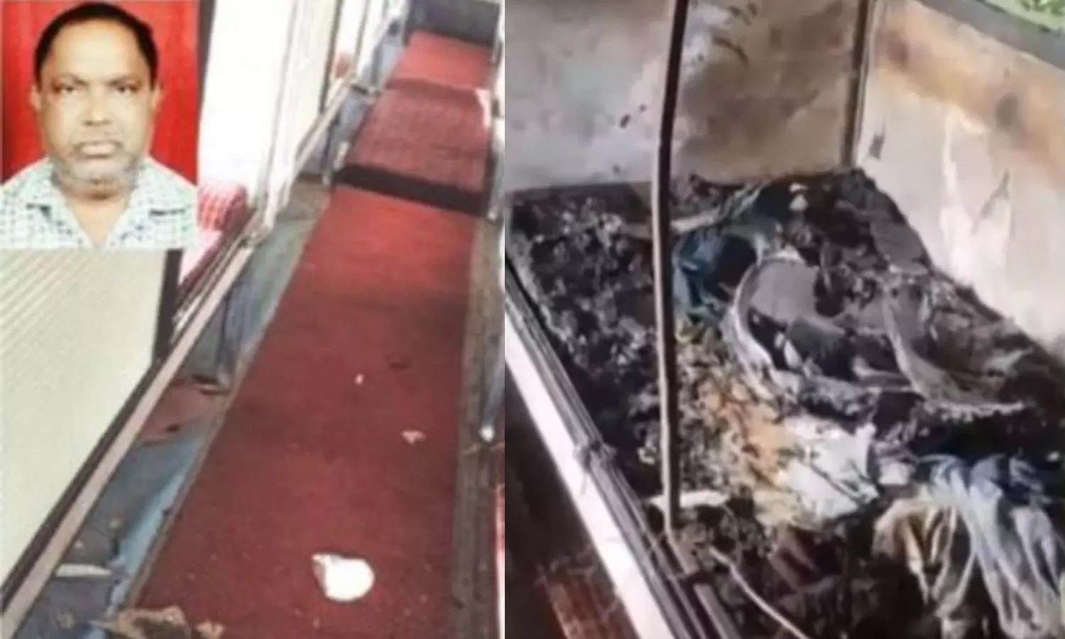 ஓடும் பேருந்துக்குள்  திடீரென பெட்ரோலை ஊற்றி தீக்குளித்து மாண்ட நபர் - அலறியடித்த பயணிகள்