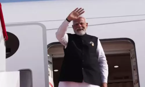 ஜப்பான், சீனா சுற்றுப்பயணத்தை முடித்து நாடு திரும்பிய பிரதமர் மோடி!