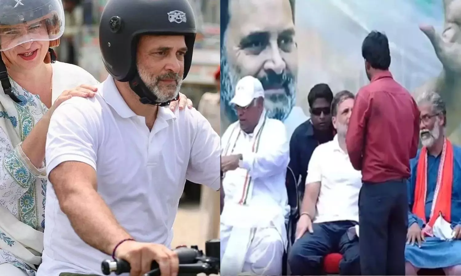 பேரணியில் காணாமல் போன பைக்.. கலங்கி நின்ற இளைஞர் - நெகிழ்ச்சியில் ஆழ்த்திய ராகுல் காந்தி!