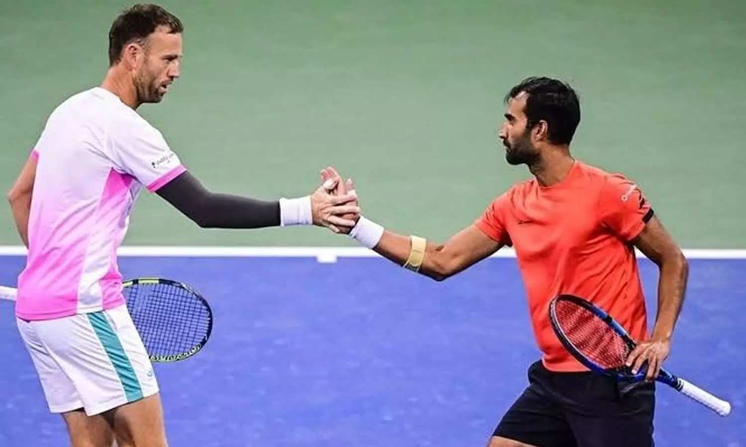 US Open 2025 4ஆம் தரநிலை ஜோடியை வீழ்த்தி இரட்டையர் பிரிவில் காலிறுதிக்கு முன்னேறியது யுகி பாம்ப்ரி ஜோடி