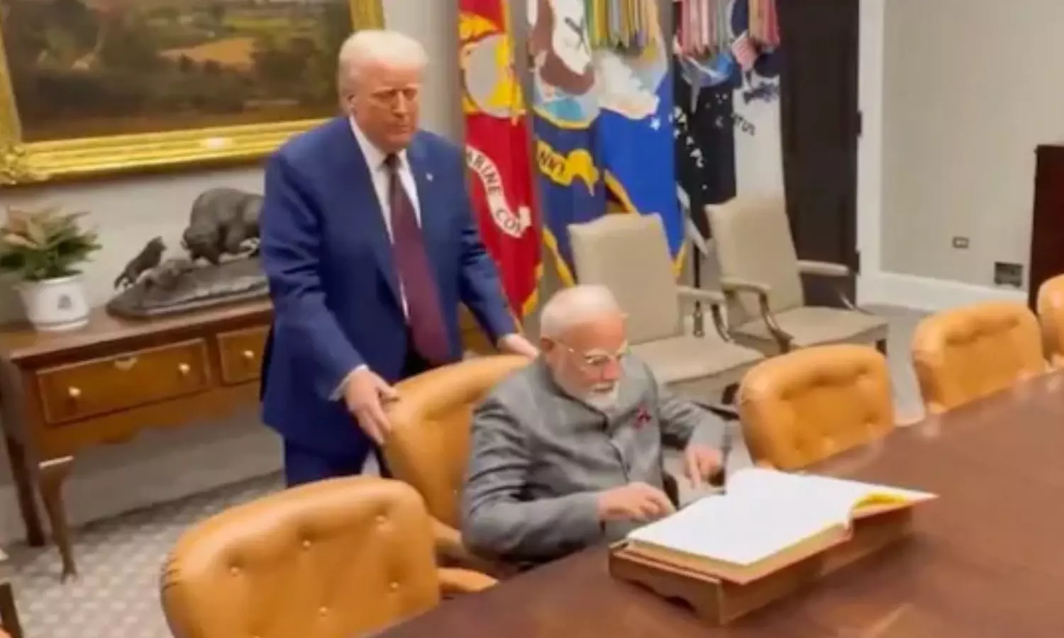 அமெரிக்கா மீது இனி எந்த வரியும் இருக்காது - உறுதியளித்த இந்தியா - டிரம்ப் தகவல்! அமெரிக்கா மீது இனி எந்த வரியும் இருக்காது - உறுதியளித்த இந்தியா - டிரம்ப் தகவல்!