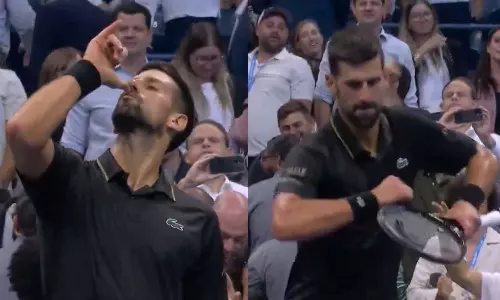 டென்னிசில் மட்டுமல்ல, நடனத்திலும் கிங் போல..! வைரலாகும் ஜோகோவிச்சின் டான்ஸ் வீடியோ