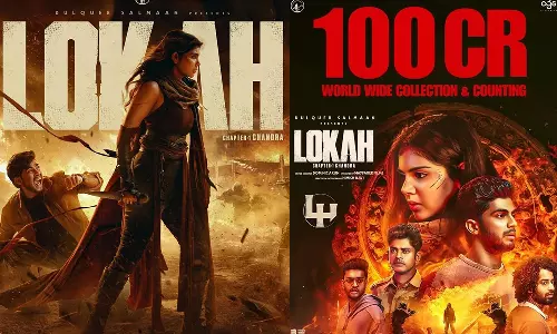 ரூ.100 கோடி..! உலகளவில் வசூலை அள்ளிய LOKAH