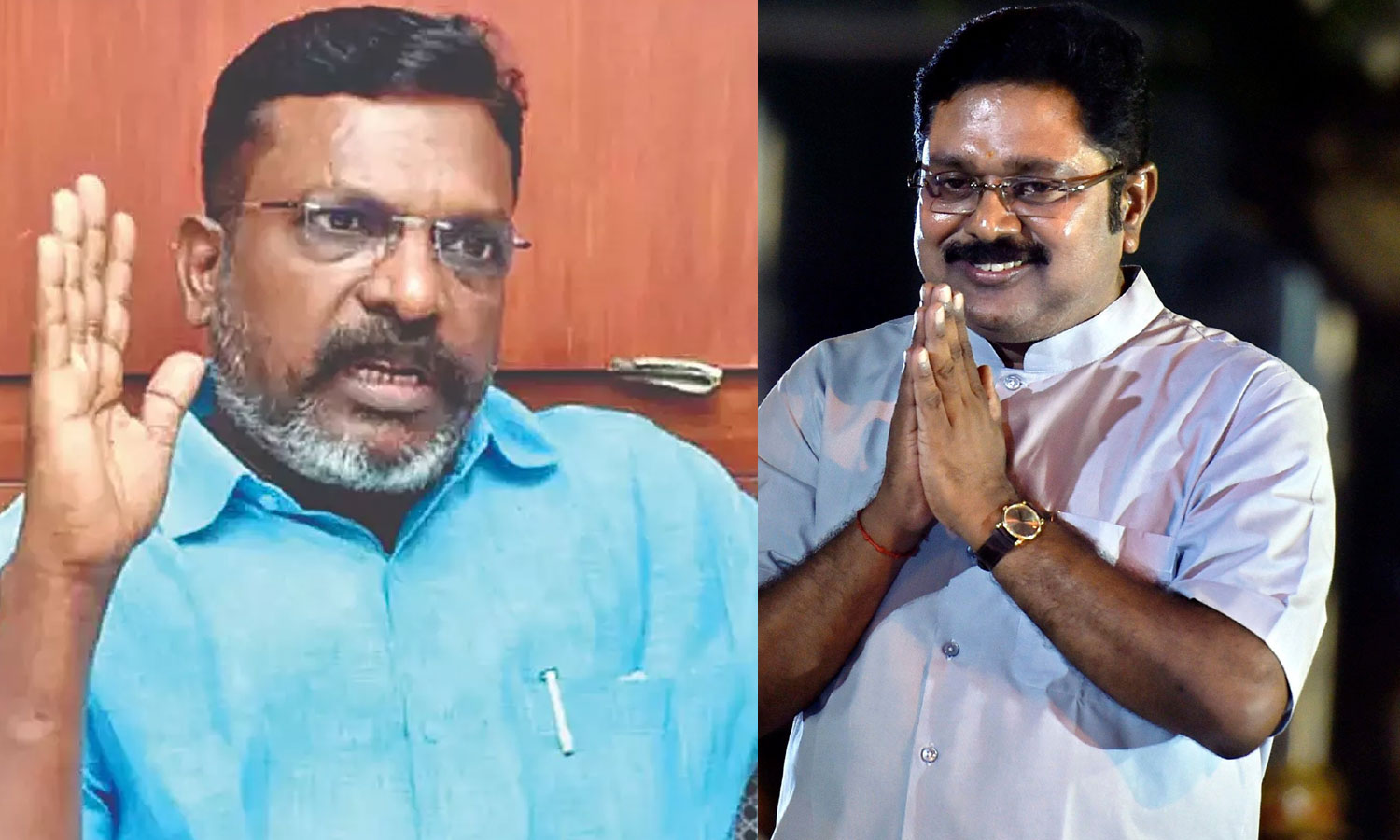 டி.டி.வி. தினகரனின் அரசியல் எதிர்காலம் சிறப்பாக இருக்க வாழ்த்துகள்- திருமாவளவன்