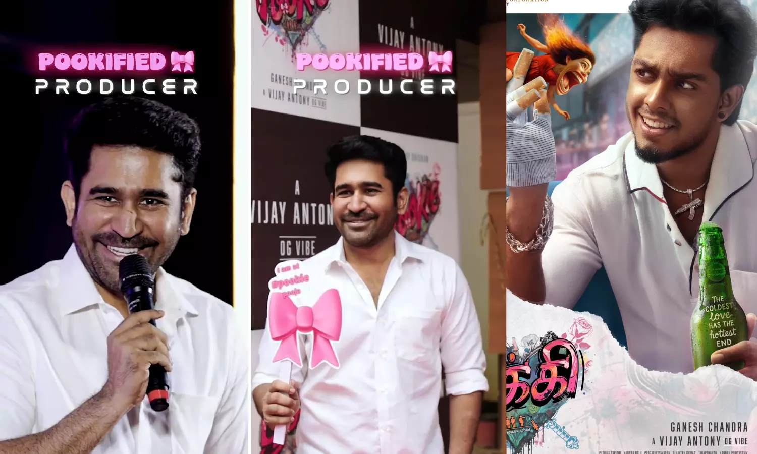 விஜய் ஆண்டனி தயாரிக்கும் `பூக்கி படத்தின் பூஜை கிளிம்ப்ஸ்!