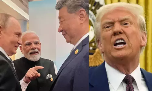 இருண்ட சீனாவிடம் இந்தியாவையும் ரஷியாவையும் இழந்துவிட்டோம் - டிரம்ப்