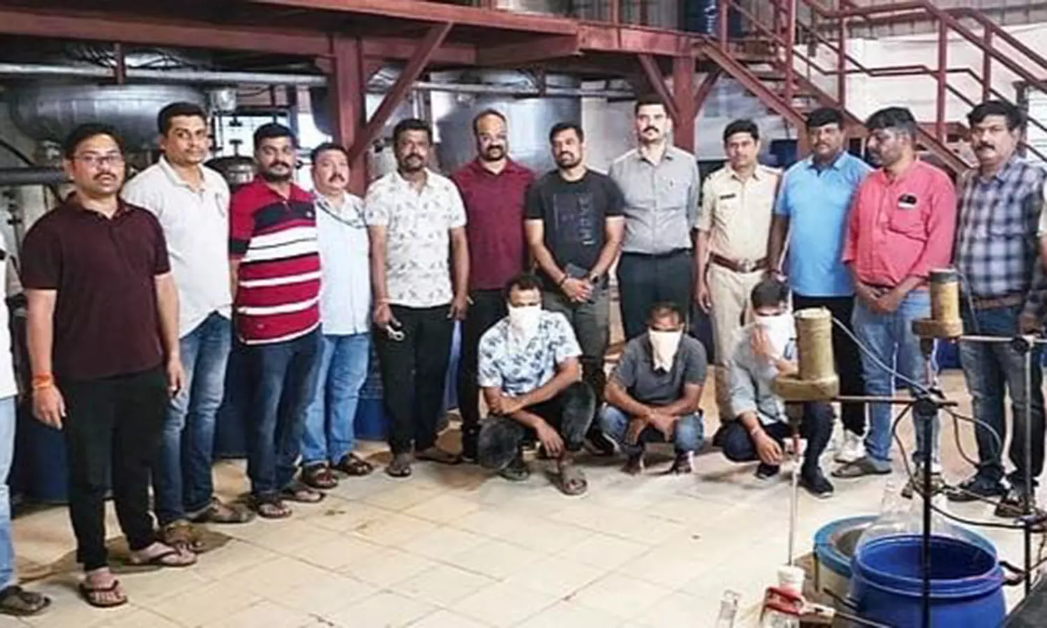 ஐதராபாத்தில் ரூ.12 ஆயிரம் கோடி மதிப்பிலான போதை பொருட்கள் பறிமுதல்