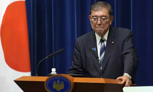 ஜப்பான் பிரதமர் ஷிகெரு இஷிபா பதவி விலகல்