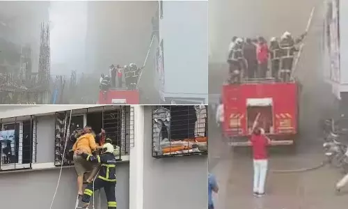 மும்பை: 23 மாடி குடியிருப்பில் பயங்கர தீவிபத்து - ஒருவர் பலி - 19 பேர் படுகாயம்