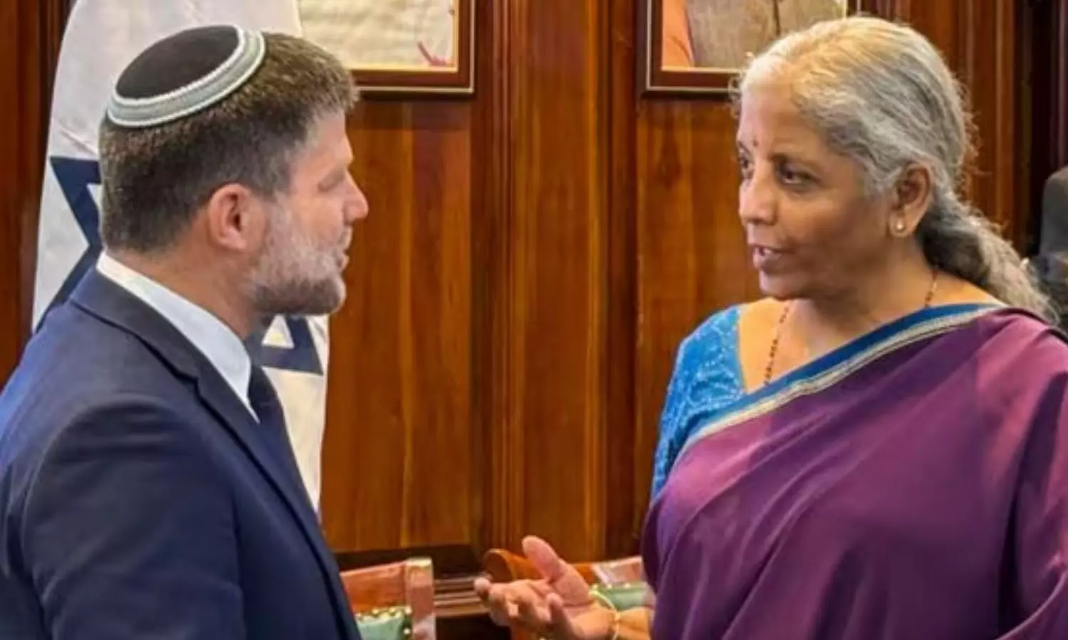 நிர்மலா சீதாராமனுடன் இஸ்ரேல் நிதியமைச்சர் சந்திப்பு.. முதலீடு ஒப்பந்தம் கையெழுத்து