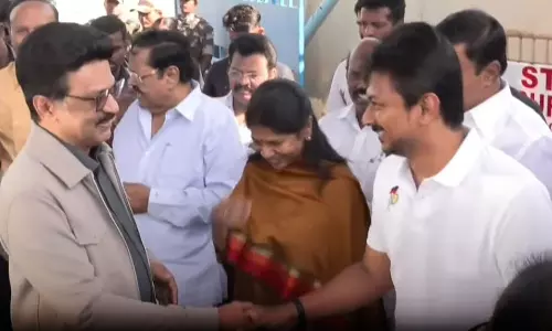 சென்னை திரும்பினார் முதலமைச்சர் மு.க.ஸ்டாலின்