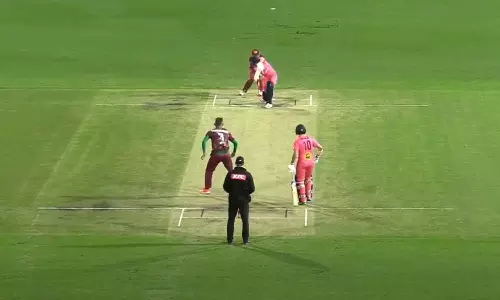 Video ஹாட்ரிக் விக்கெட் வீழ்த்திய மார்னஸ் லபுசேன்..!