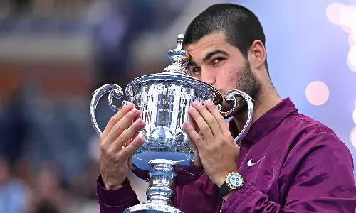 அமெரிக்க ஓபன்: பரிசுத் தொகையில் பாதியை இழக்கும் கார்லஸ் அல்காரஸ்..!