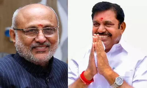 துணை ஜனாதிபதி தேர்தலில் வெற்றி பெற்ற சி.பி. ராதாகிருஷ்ணனுக்கு எடப்பாடி பழனிசாமி வாழ்த்து