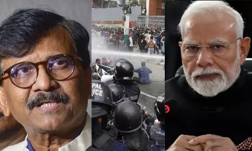 ஜாக்கிரதையாக இருங்கள்.. நேபாளின் நிலைமை எந்த நாட்டுக்கும் வரலாம் - மோடிக்கு சஞ்சய் ராவத் நேரடி மெசேஜ்