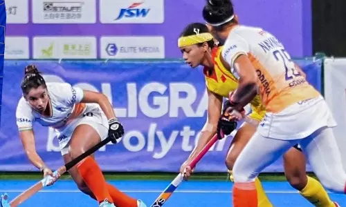 பெண்களுக்கான ஆசிய கோப்பை ஹாக்கி: சீனாவிடம் 1-4 என மோசமாக தோற்றது இந்தியா..!