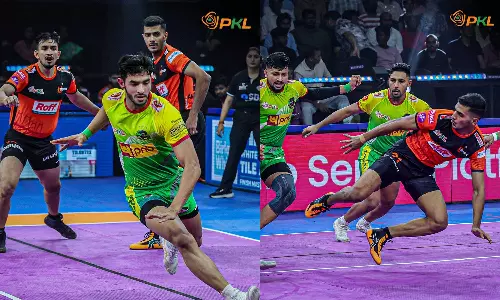 புரோ கபடி லீக்: பரபரப்பான ஆட்டத்தில் ஒரு புள்ளி வித்தியாசத்தில் பாட்னாவை வீழ்த்தியது யு.மும்பை..!